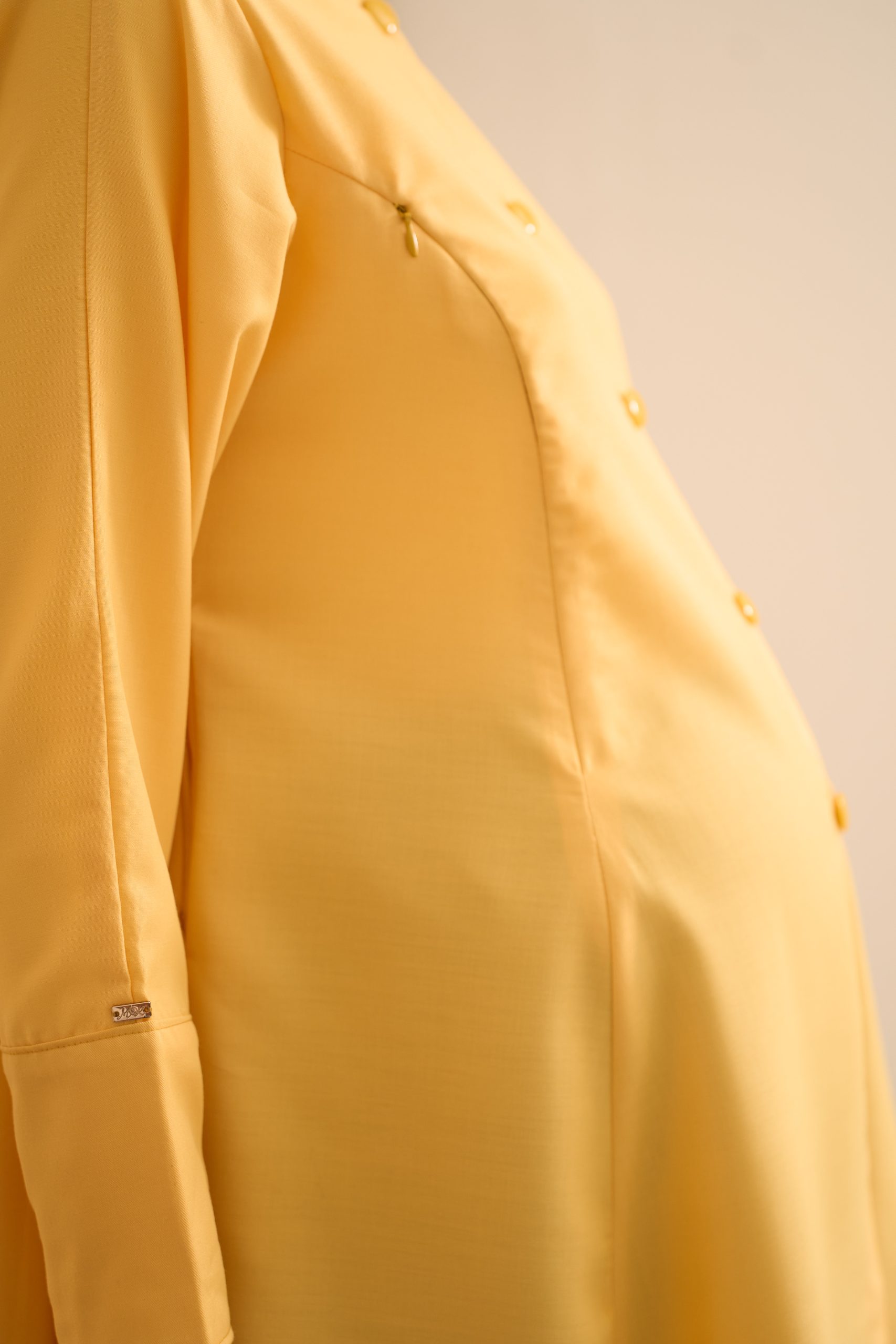 Aurelia Tunic in Butter Yellow - Image 4