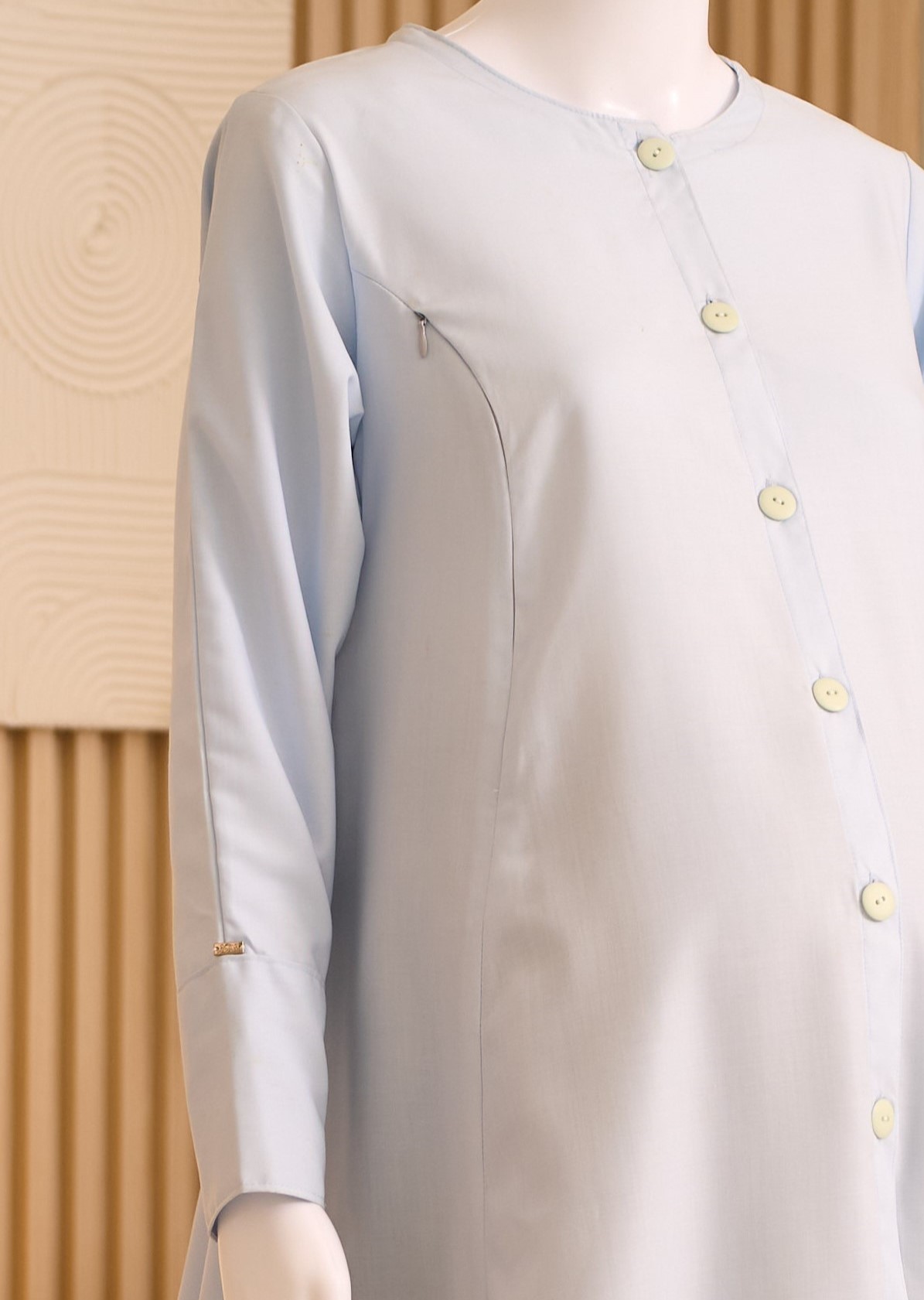 Aurelia Tunic in Baby Blue - Image 2