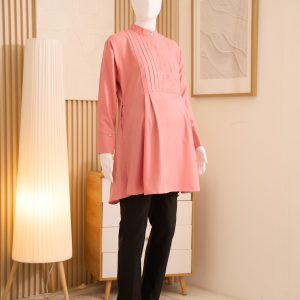 Sofia Pleated Lily in Guava