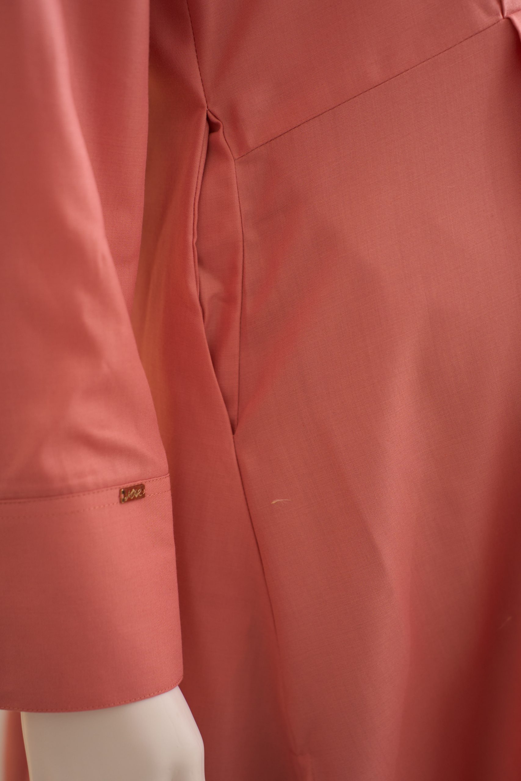 Sofia Pleated Lily in Guava - Image 3